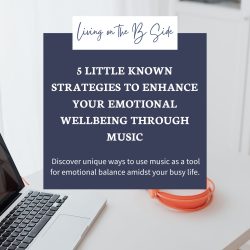 5 Little Known Strategies to Enhance Your Emotional Wellbeing Through Music Cover page